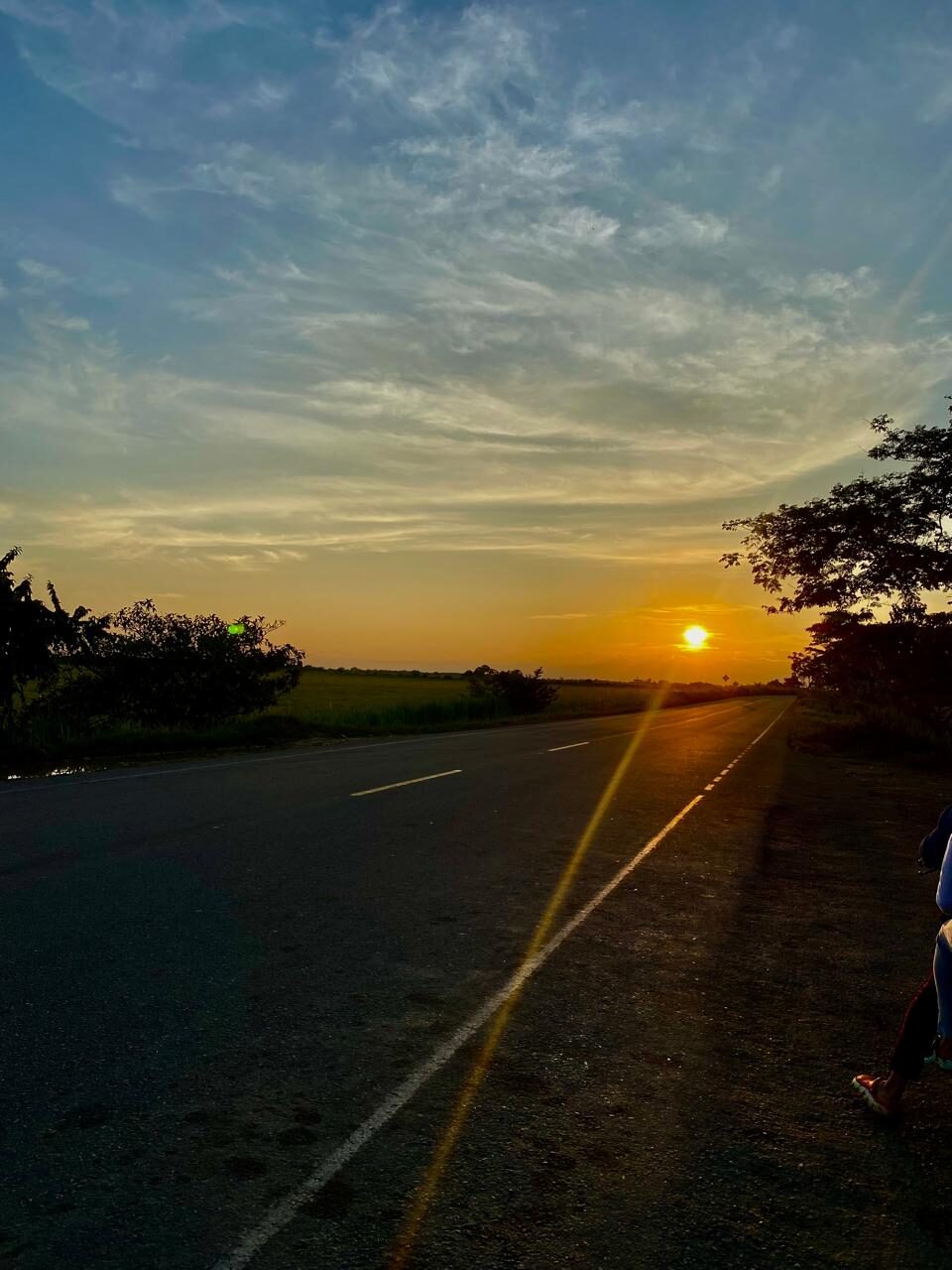 Llanos sunset in Casanare