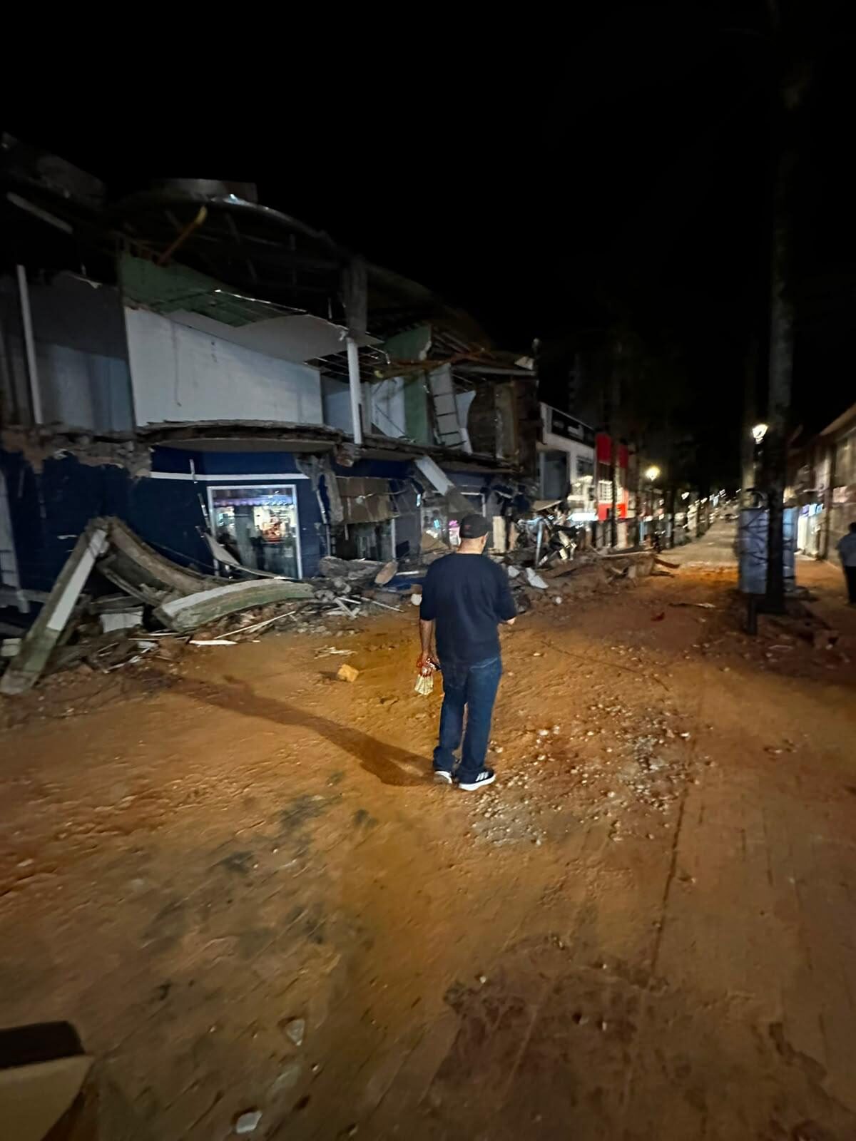 Damage in Manizales.