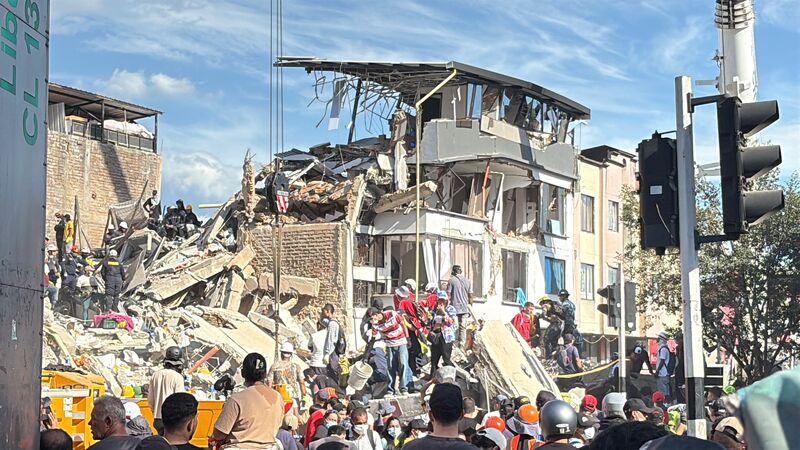 Pereira after the 10 August 2026 earthquake.